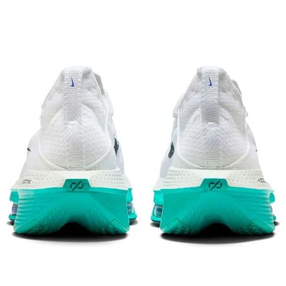 Mens Size 8.5 Nike Air Zoom AlphaFly Next% 2 White Jade Running Shoes DN3555-100 main image 4